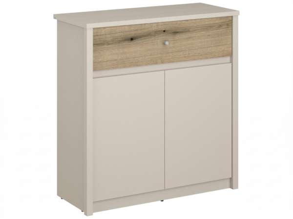 TEM-Karos 2D1S polcos komód fiókkal