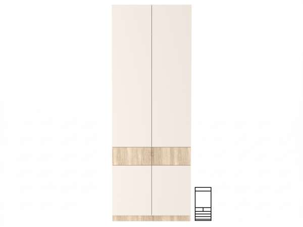 TEM-Vertio SZF4D2S modern akasztós szekrény