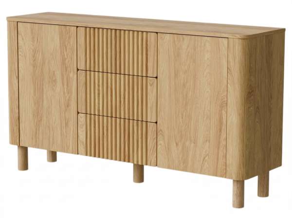 HAL-Arango KM1 széles polcos komód 3 fiókkal