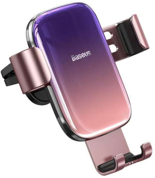 Baseus Glaze gravitációs autós tartó szellőzőrácshoz, alumínium (fekete)