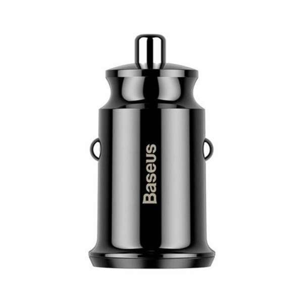 Baseus Grain autós töltő 2x USB 3.1A, fekete