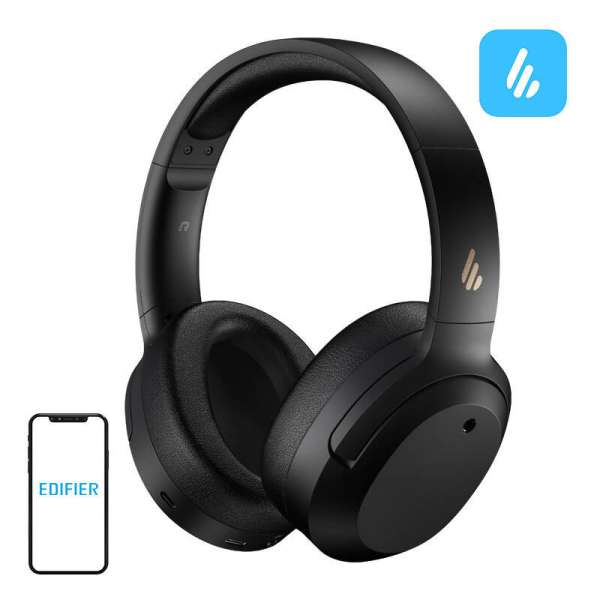 Edifier W820NB Bluetooth fekete fejhallgató