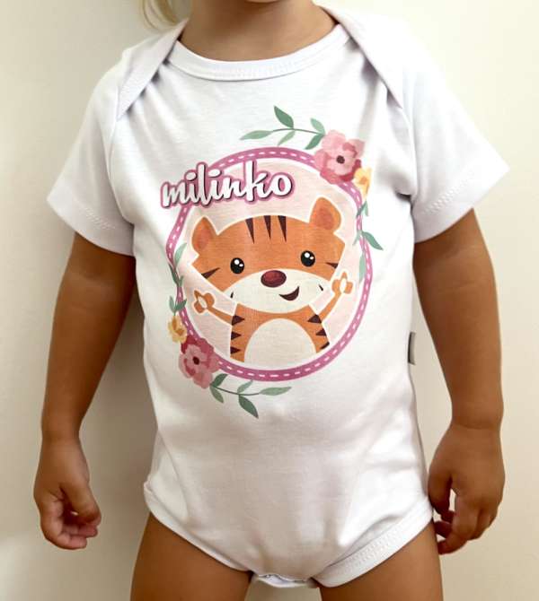 Baba body, rövid ujjú- Milinko Méret: 68 (4-6hó)