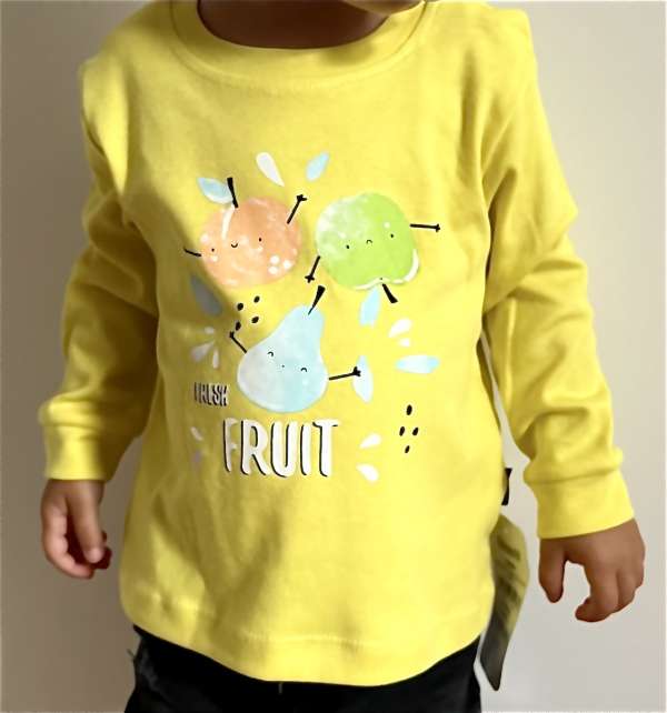 Baba hosszú ujjú póló- Fresh Fruit Méret: 80 (9-12hó)