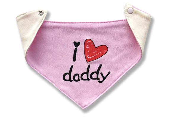 Nyálkendő babáknak- I Daddy