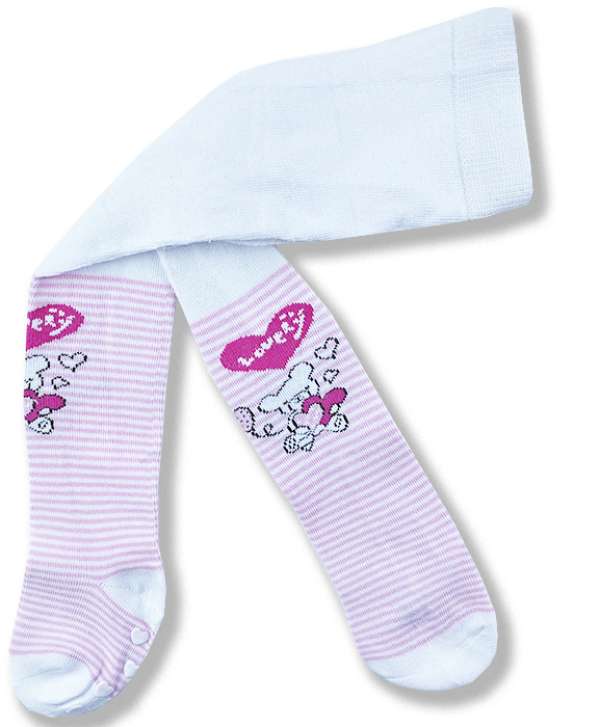 Baba pamut harisnyanadrág- Lovely Méret: 0-6 hónap