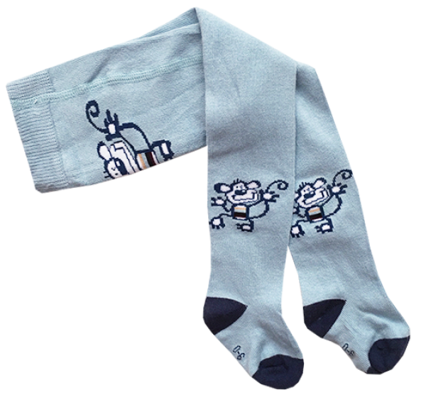 Baba pamut harisnyanadrág- Majom Méret: 0-6 hónap