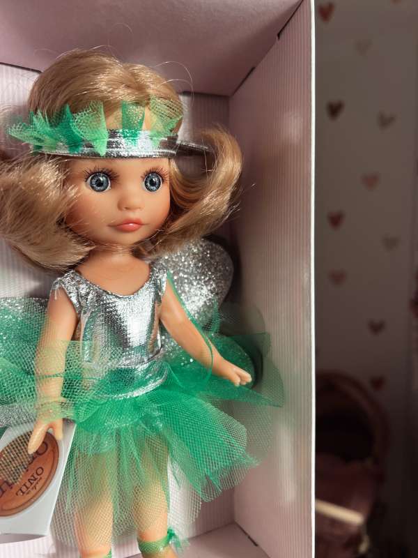 Kézműves spanyol baba- Tündér, 22cm