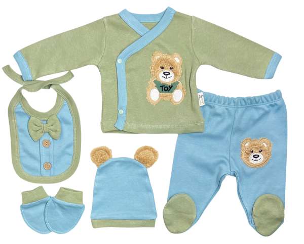 5 részes szett babáknak – Teddy Méret: 56-62