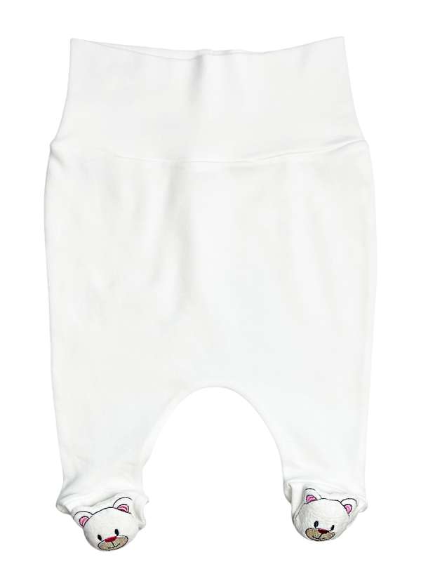 Lábfejes pamut nadrág-3D Macival Méret: 3-6 hónap