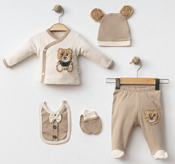 5 részes szett babáknak – Teddy Méret: 56-62