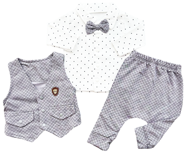 3 részes szett babáknak - Divat Méret: 74-80