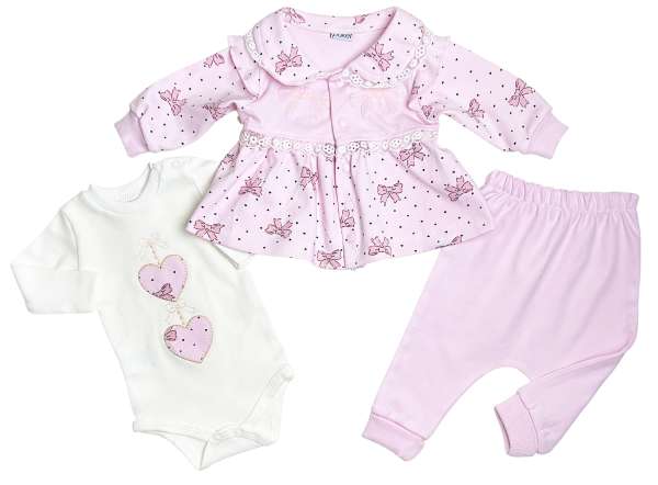 3 részes baba szett – Masnik Méret: 62-68