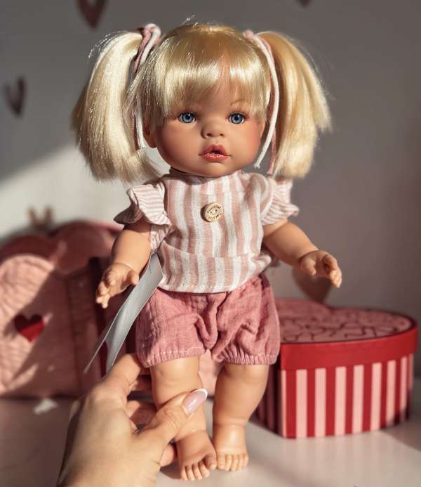 Kézműves spanyol baba- Sydney, Joy 37cm