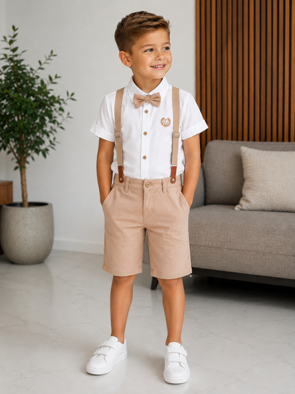 4 részes elegáns nyári szett gyerekeknek – Divat Méret: 3 éves