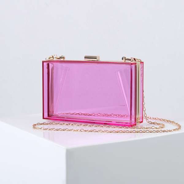 Átlátszó női kistáska