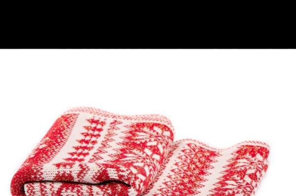 Prémium minőségű, magyar karácsonyi takaró (50% pamut)