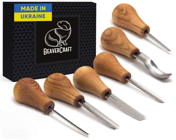 BeaverCraft SC05 faragó késkészlet