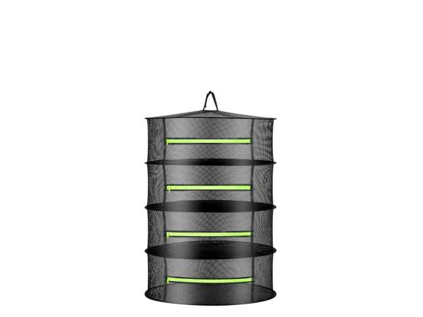 Kör alakú, 4 szintes, cipzárral zárható szárítóháló