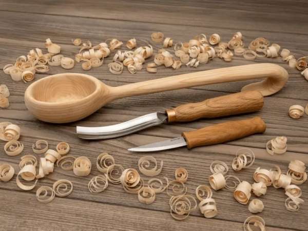 BeaverCraft DIY11 szauna merőkanál faragó készlet