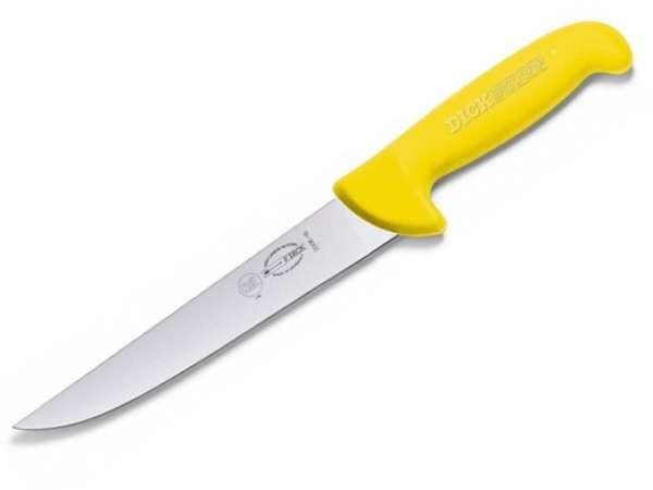 F. Dick ErgoGrip szúrókés 21 cm – egyenes, sárga