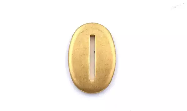 Bolster R 24 sárgaréz – keskeny furattal