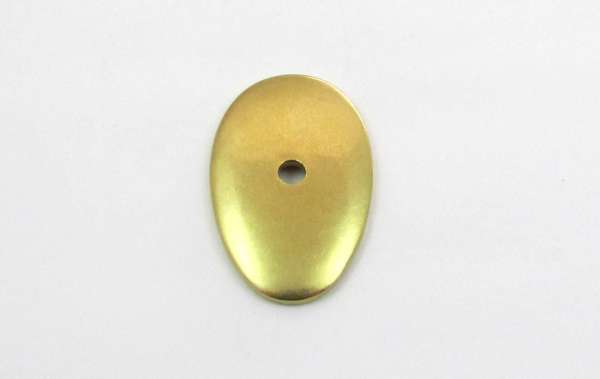 Markolatvég sárgaréz 39 x 25 x 2 mm