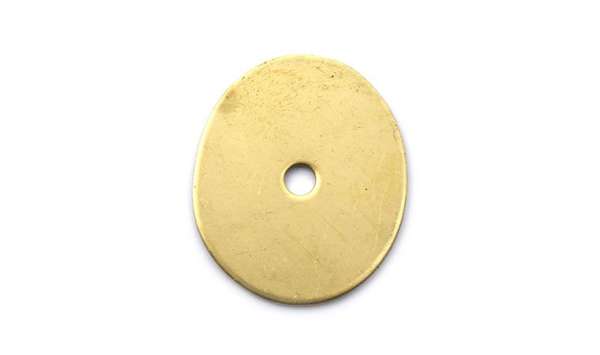 Markolat alátét sárgaréz 33 x 28 x 1 mm