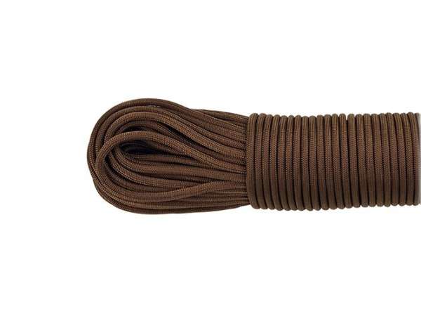 Paracord Type III 550 Chocolate - méteres kiszerelés