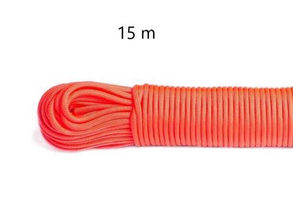 Paracord Type III 550 Sofit Orange - 15 m csomag