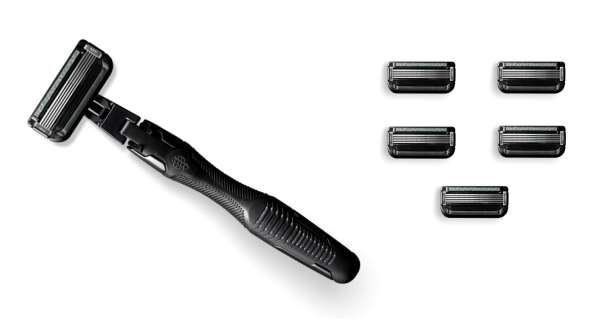 KAI Auger borotva + 6 db borotvabetét