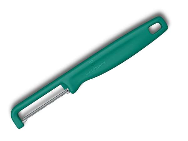 Victorinox 6.0943.4 Iota hámozó - fogazott, zöld