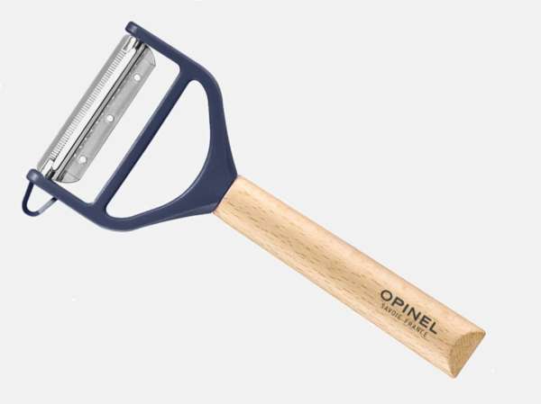 Opinel T-Duo fa nyelű burgonyahámozó - kék