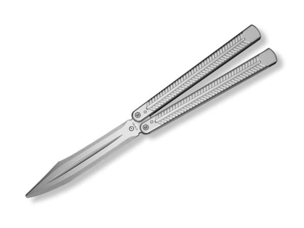 Civivi Dracolisk Silver Aluminium C25028-4 gyakorló pillangókés