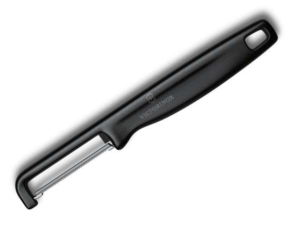 Victorinox 6.0943.3 Iota hámozó - fogazott, fekete