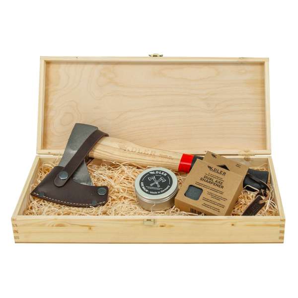 Adler Rheinland Hatchet ajándékszett - piros