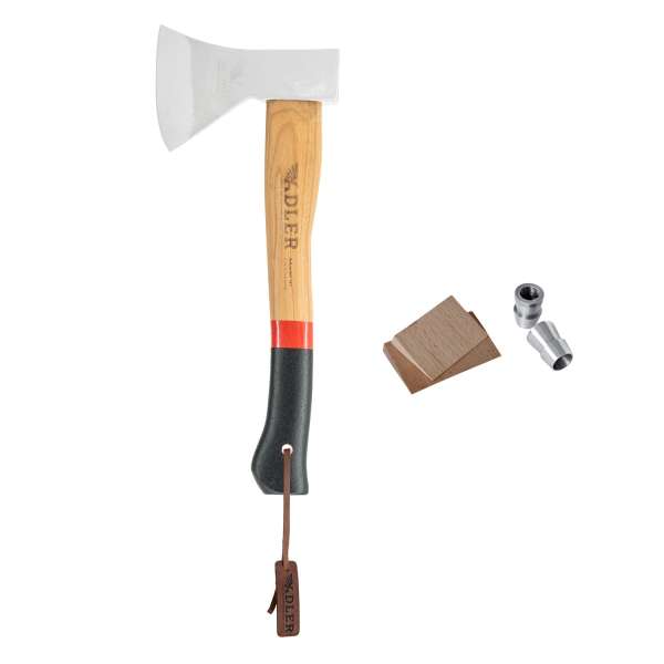 Adler Rheinland Hatchet fejszenyél 36 cm - piros
