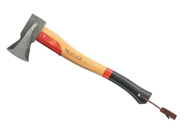 Adler Short Splitter 1250 g kovácsolt hasítófejsze - piros
