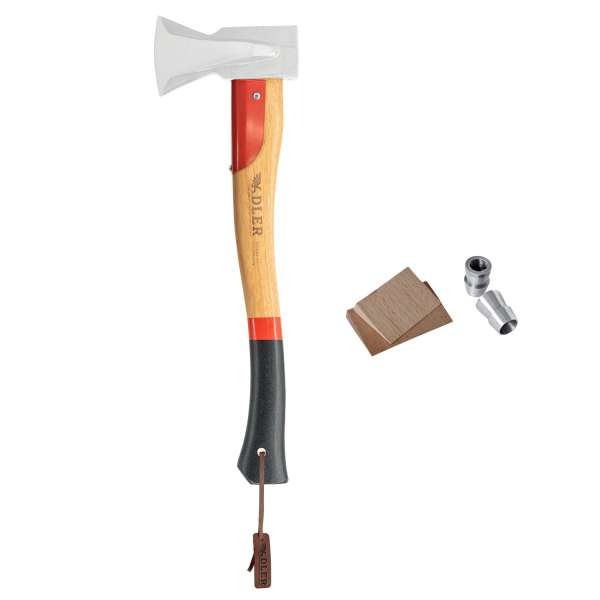 Adler Short Splitter fejszenyél 50 cm - piros