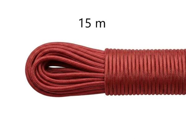 Paracord Type III 550 Cherry - 15 m csomag