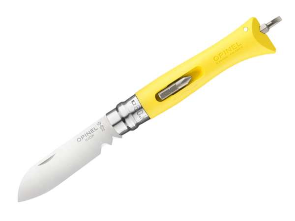 Opinel N°09 DIY Yellow multifunkciós kés