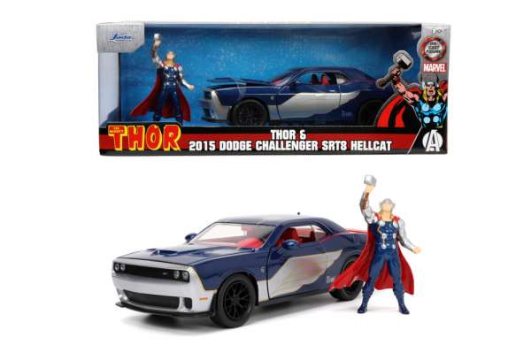 Marvel Thor 2015 Dodge Challenger 1:24