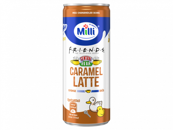 Milli kávés tejkészítmény caramell latte ízesítésű 250ml