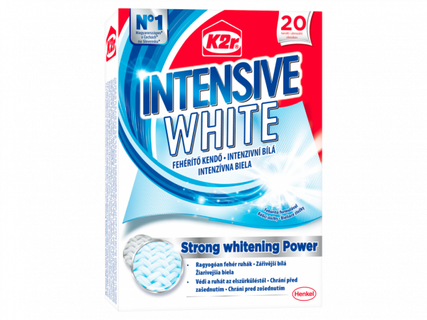 K2r intensive white (fehérítő kendő) 20db