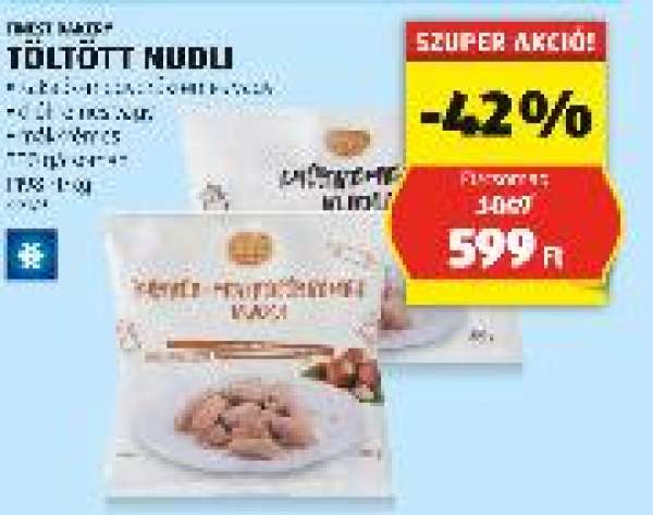 FINEST BAKERY TÖLTÖTT NUDLI