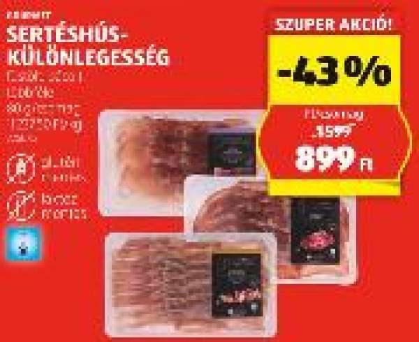 Gourmet Sertéshús-különlegesség