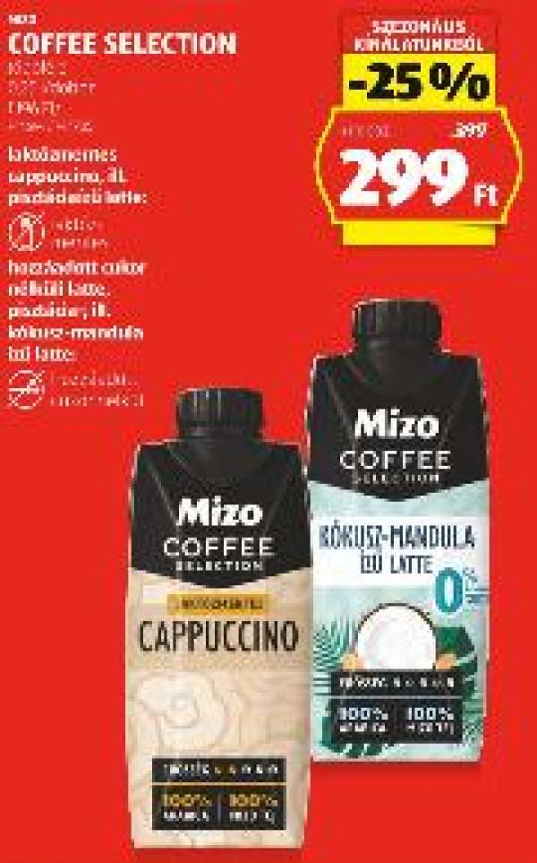 Mizo COFFEE SELECTION