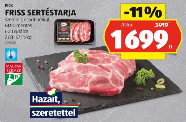 PICK FRISS SERTÉSTARJA