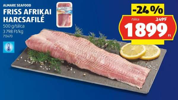 ALMARE SEAFOOD FRISS AFRIKAI HARCSAFILÉ