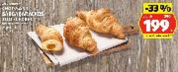 CROISSANT SÁRGABARACKOS TÖLTELÉKKEL